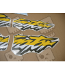 AUTOCOLLANT HONDA NX650 DOMINATOR YEAR 2000 BLUE YELLOW WHITE