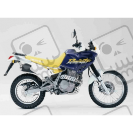 AUTOCOLLANT HONDA NX650 DOMINATOR YEAR 2000 BLUE YELLOW WHITE