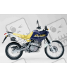 AUTOCOLLANT HONDA NX650 DOMINATOR YEAR 2000 BLUE YELLOW WHITE