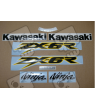 DECALS KAWASAKI ZX-6R YEAR 2002 YELLOW