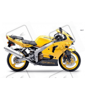 ADESIVI KAWASAKI ZX-6R YEAR 2002 YELLOW