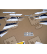 DECALS KAWASAKI ZX-6R YEAR 2001 BLUE