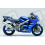 DECALS KAWASAKI ZX-6R YEAR 2001 BLUE (Compatible Product)