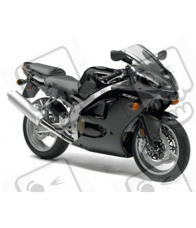 ADESIVOS KAWASAKI ZZR-600 YEAR 2006 BLACK (Produto compatível)