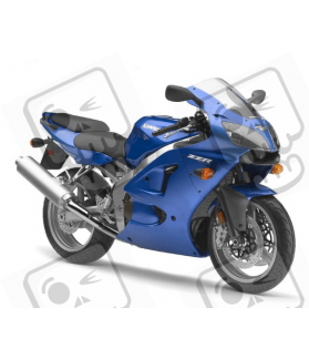AUFKLEBER KAWASAKI ZZR-600 YEAR 2005 BLACK