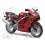 AUFKLEBER KAWASAKI ZZR-600 YEAR 2007 RED (Kompatibles Produkt)