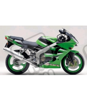 ADESIVI KAWASAKI ZX-6R YEAR 2001 GREEN