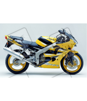 ADESIVI KAWASAKI ZX-6R YEAR 2001 YELLOW