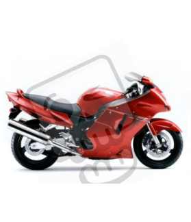 AUFKLEBER HONDA CBR-1100XX YEAR 1999 RED