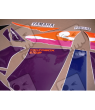 ADESIVO YAMAHA YZF-750SP YEAR 1994 WHITE PURPLE
