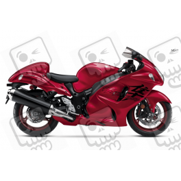 Decals HAYABUSA CUSTOM RED YEAR 2020