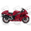 Aufkleber HAYABUSA CUSTOM RED YEAR 2020 (Kompatibles Produkt)