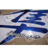 Adhesivo HAYABUSA BLUE SILVER YEAR 2020