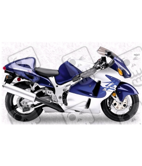 Decals HAYABUSA BLUE SILVER YEAR 2020 (Compatible Product)