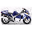 Decals HAYABUSA BLUE SILVER YEAR 2020 (Compatible Product)