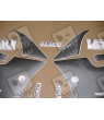 Adhesivos Yamaha FZR 1000 año 1990 black/grey
