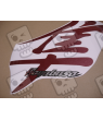 Adesivi SUZUKI HAYABUSA 1999 RED GOLD SILVER