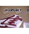 Adesivi SUZUKI HAYABUSA 1999 RED GOLD SILVER