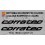 Adhesivo sticker MTB CORRATEC (Producto compatible)