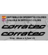 Autocollant BIKE CORRATEC UNIVERSAL
