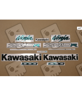 AUTOCOLLANT KAWASAKI ZX10R 2011-2016 Black Chameleon (Produit compatible)