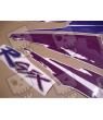 SUZUKI GSX-R 750 1995 - WHITE/BLUE VERSION DECALS SET