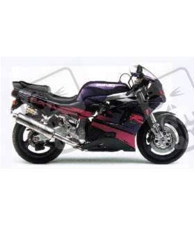 SUZUKI GSX-R 750 1995 - WHITE/BLUE VERSION DECALS SET