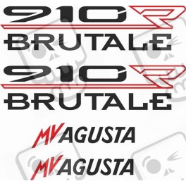 AUFKLEBER MV AUGUSTA BRUTALE