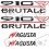 AUTOCOLLANT MV AUGUSTA BRUTALE 910R (Produit compatible)