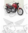 ADESIVI SET HONDA CB 500S YEAR 1993-1997
