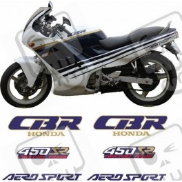 AUFKLEBER HONDA CBR450 SR YEAR 1990
