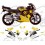 ADESIVO HONDA NSR 125 YEAR 1998-1999 (Produto compatível)