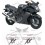 DECALS HONDA BLACKBIRD CBR-1100XX YEAR 1997-1999 (Compatible Product)