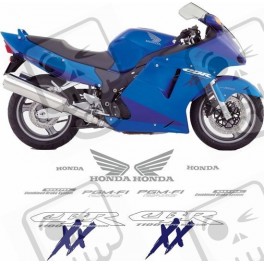 AUFKLEBER HONDA BLACKBIRD CBR-1100XX YEAR 2005-2007