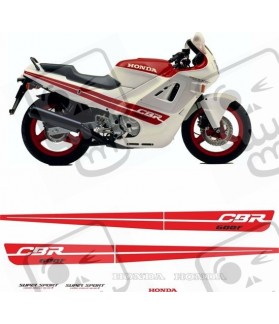 DECALS HONDA CBR 600F YEAR 1988 (Compatible Product)