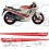 AUFKLEBER HONDA CBR 600F YEAR 1988 (Kompatibles Produkt)