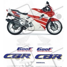 ADESIVI HONDA CBR 600F YEAR 1991-1992