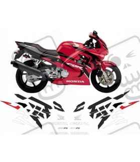 ADESIVOS HONDA CBR 600F3 YEAR 1995-1998 (Produto compatível)