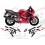 ADESIVI HONDA CBR 600F3 YEAR 1995-1998 (Prodotto compatibile)