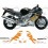 AUTOCOLLANT HONDA CBR 600F YEAR 1999-2000 (Produit compatible)