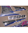 STICKERS Suzuki GSX-R 1100 YEAR 1994 BLACK/GREY/BLUE