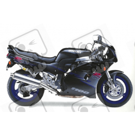 ADEHESIVOS Suzuki GSX-R 1100 YEAR 1994 BLACK/GREY/BLUE