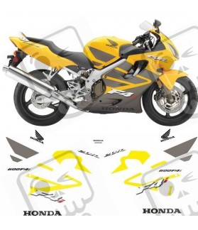 AUTOCOLLANT HONDA CBR 600F4i YEAR 2004