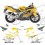 DECALS HONDA CBR 600F4i YEAR 2004-2007 (Compatible Product)