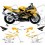DECALS HONDA CBR 600F4i YEAR 2001-2003 (Compatible Product)