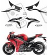 AUTOCOLLANT HONDA CBR 1000RR YEAR 2008-2009