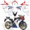 AUFKLEBER HONDA CBR 1000RR YEAR 2009 HRC (Kompatibles Produkt)