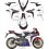 AUTOCOLLANT HONDA CBR 1000RR YEAR 2010 HRC (Produit compatible)