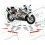 Honda VTR 1000 SP2 YEAR 2002 AUTOCOLLANT (Produit compatible)