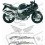 Honda VTR 1000F YEAR 2002-2003 FIRESTORM STICKERS (Compatible Product)